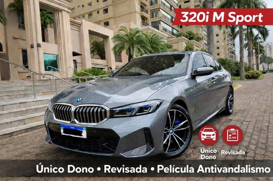 BMW 320i 2.0 16V TURBO FLEX M SPORT AUTOMÁTICO BMW 320i 2.0 16V TURBO FLEX M SPORT AUTOMÁTICO